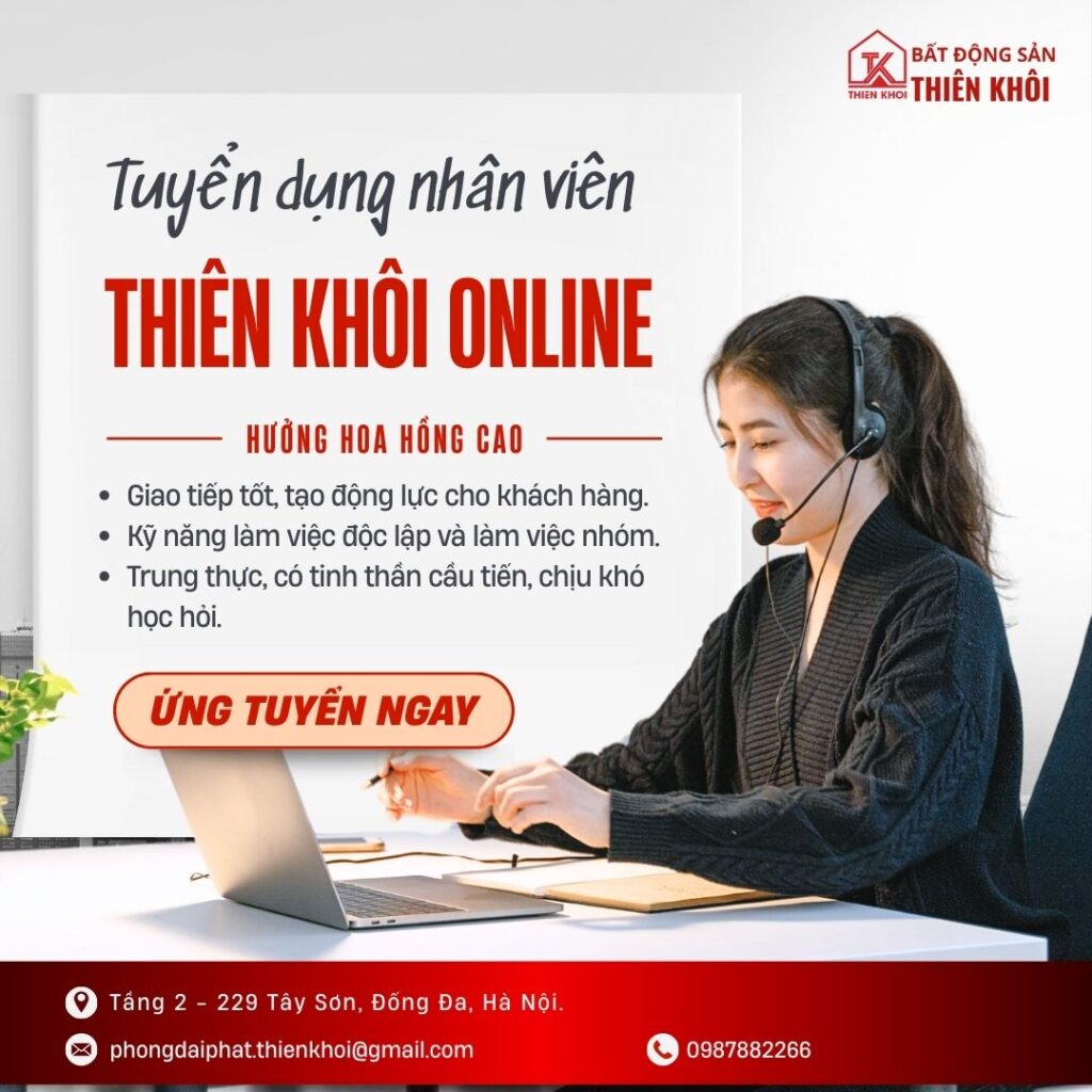 Tuyển Gấp! 99+ Cơ Hội Tuyển Dụng Thiên Khôi Online - Thu Nhập Khủng