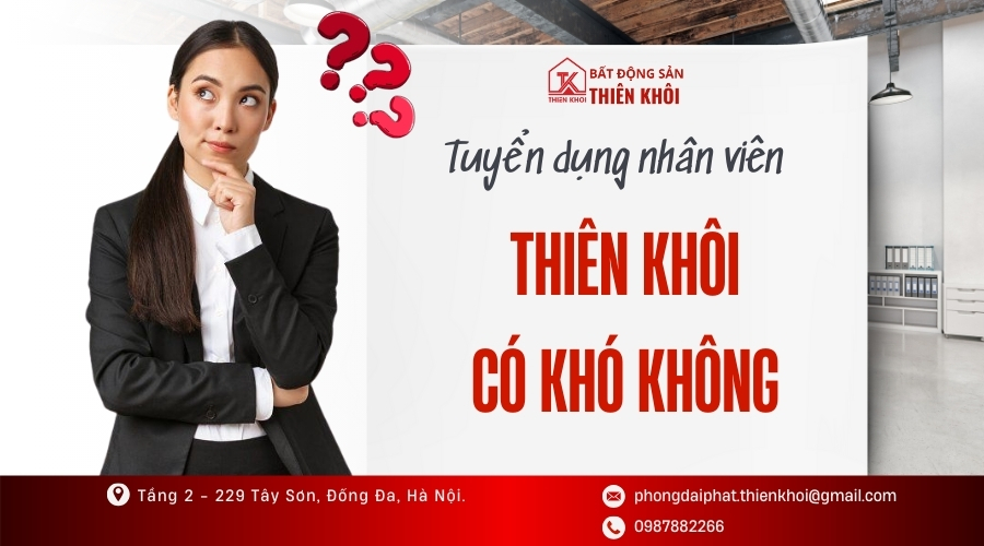 tuyển dụng nhân viên sale tại thiên khôi 