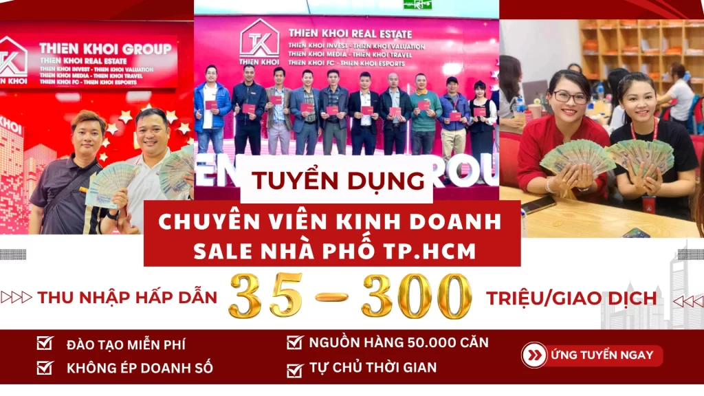 Thu nhập môi giới bất động sản bao nhiêu