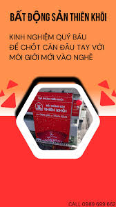 Bất động sản Thiên Khôi giá bán