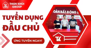 Tuyển dụng Thiên Khôi đào tạo bài bản